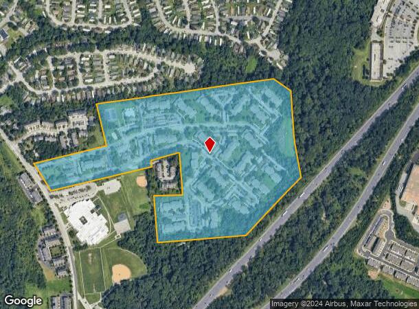  6731 Old Waterloo Rd, Elkridge, MD Parcel Map