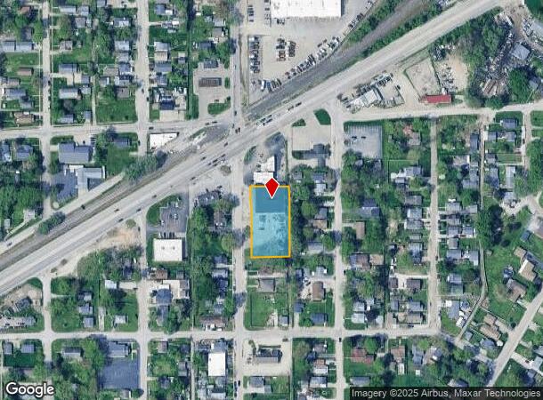  3025 S Holt Rd, Indianapolis, IN Parcel Map