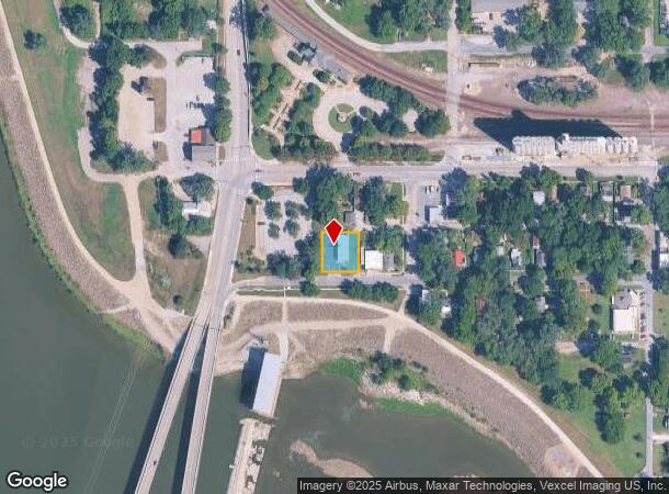 219 Elm St, Lawrence, KS Parcel Map