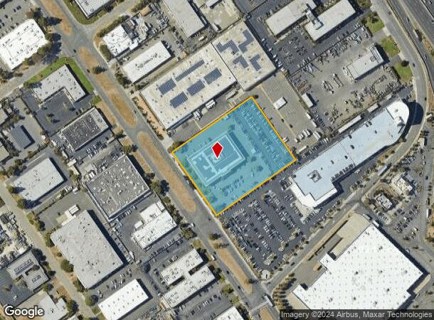  8000 Edgewater Dr, Oakland, CA Parcel Map