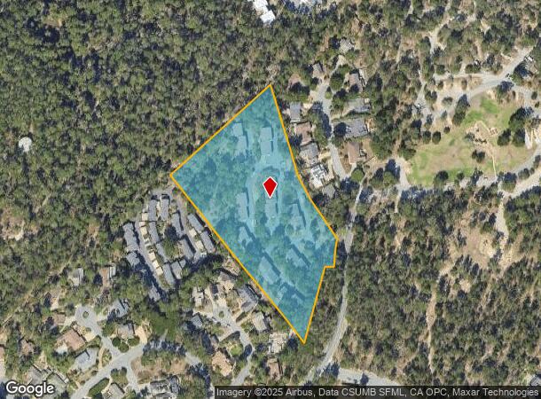  1330 Skyline Dr, Monterey, CA Parcel Map