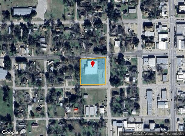 100 S Maple St, Trinity, TX Parcel Map