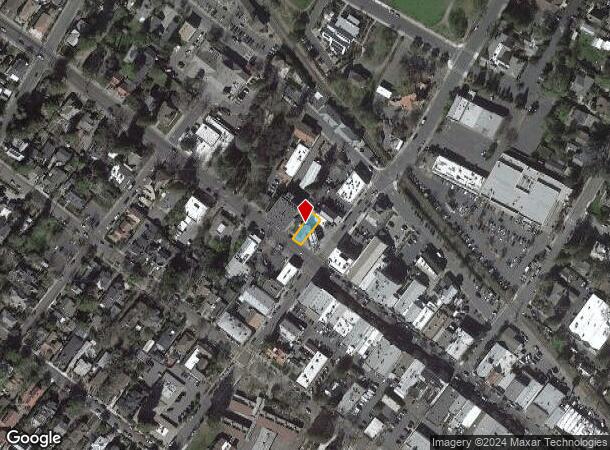  1414 Main St, Saint Helena, CA Parcel Map