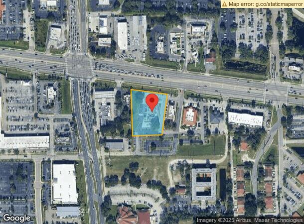  11834 E Colonial Dr, Orlando, FL Parcel Map