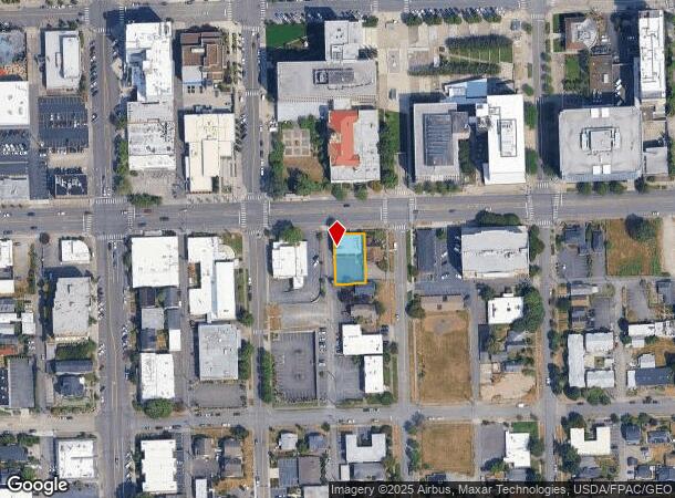  1712 Pacific Ave, Everett, WA Parcel Map