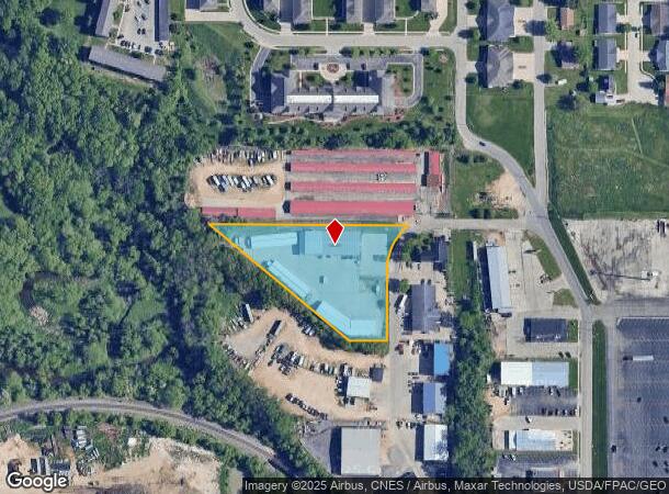 1055 Century Cir, Dubuque, IA Parcel Map