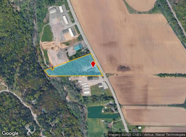  7338 Olean Rd, Holland, NY Parcel Map