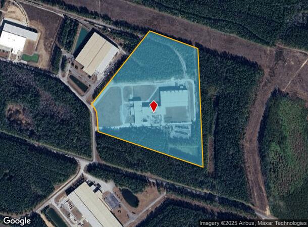 1020 N Steel Cir, Huger, SC Parcel Map