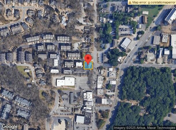  982 Canton St, Roswell, GA Parcel Map