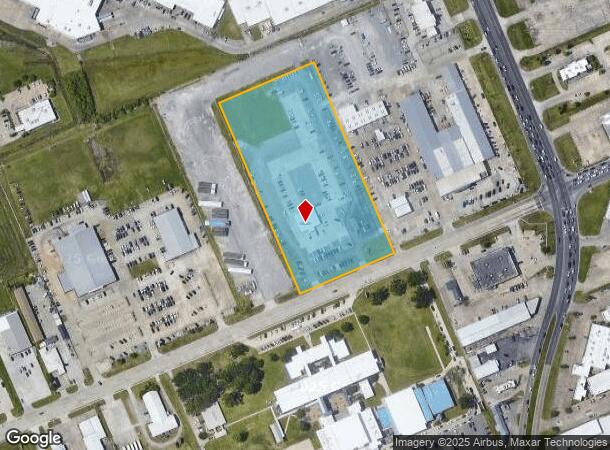 210 S Hollywood Rd, Houma, LA Parcel Map