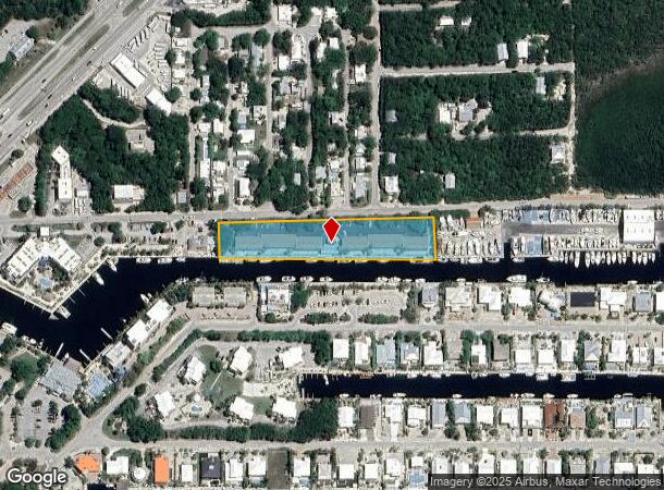  201 Ocean Dr, Key Largo, FL Parcel Map