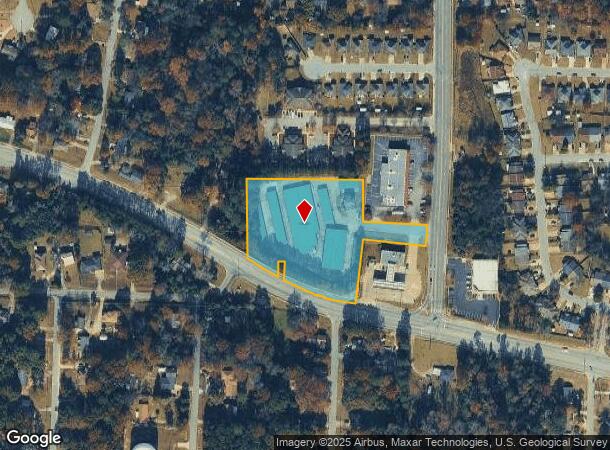 909 Amber Dr, Columbus, GA Parcel Map