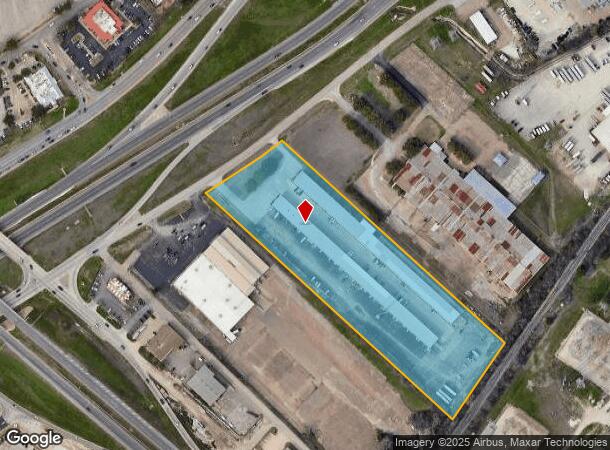 5900 Franklin Ave, Waco, TX Parcel Map