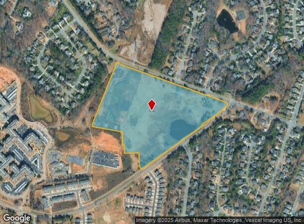 Mckee Rd, Matthews, NC Parcel Map