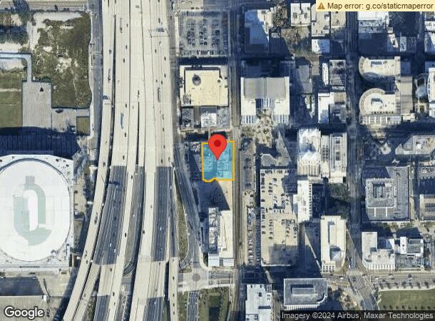  110 W Church St, Orlando, FL Parcel Map