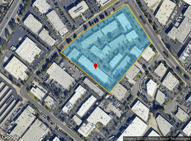 2650 Walnut Ave, Tustin, CA Parcel Map