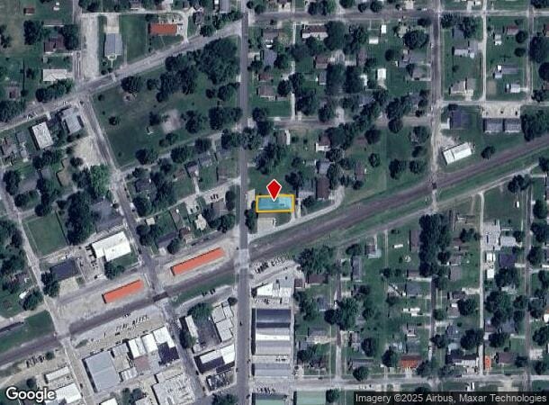  205 N Main St, Altamont, IL Parcel Map