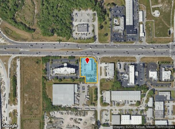  4004 Ulmerton Rd, Clearwater, FL Parcel Map