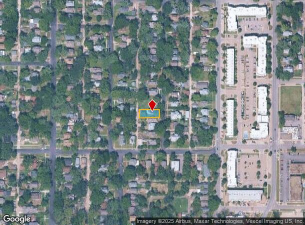  1351 Sw Garfield Ave, Topeka, KS Parcel Map