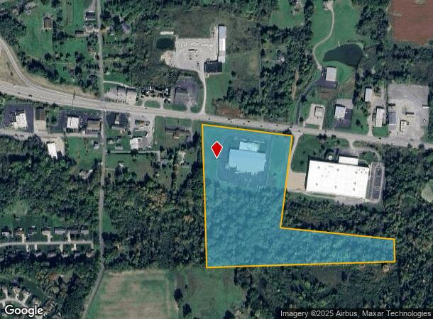  2680 New Butler Rd, New Castle, PA Parcel Map