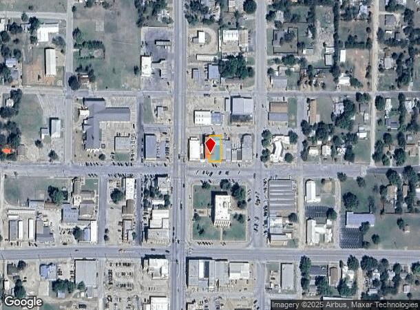111 E Archer St, Jacksboro, TX Parcel Map