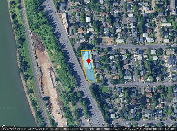  3880 Se 8Th Ave, Portland, OR Parcel Map