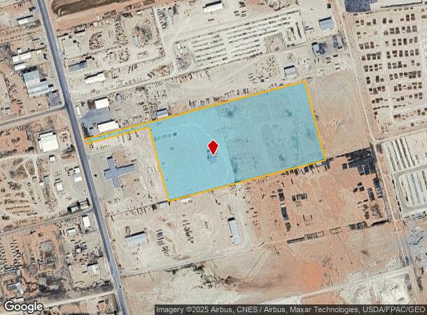  S County Rd W, TX Parcel Map