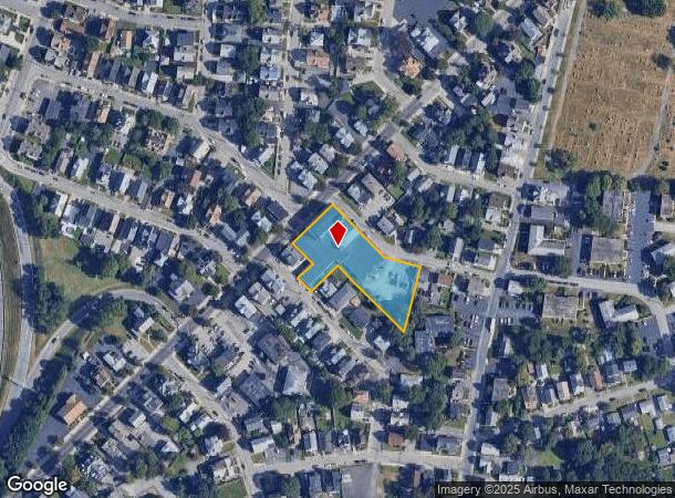  3 Saunders St, Pawtucket, RI Parcel Map