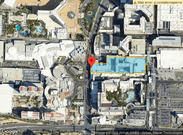  3535 Las Vegas Blvd S, Las Vegas, NV Parcel Map