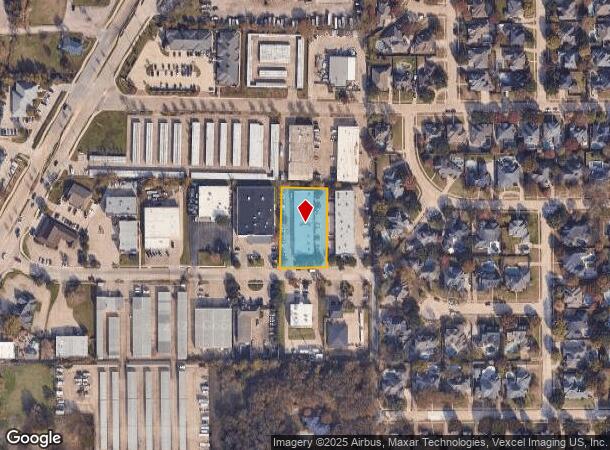 1900 Industrial Blvd, Colleyville, TX Parcel Map