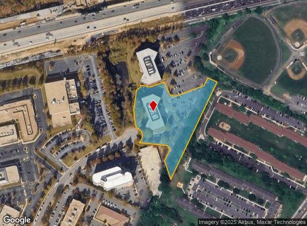  3700 Pender Dr, Fairfax, VA Parcel Map