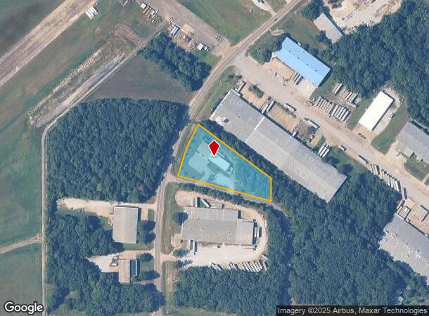 120 Air Park Rd, Tupelo, MS Parcel Map