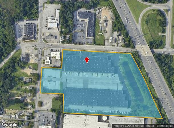 717 N Hammonds Ferry Rd, Linthicum Heights, MD Parcel Map