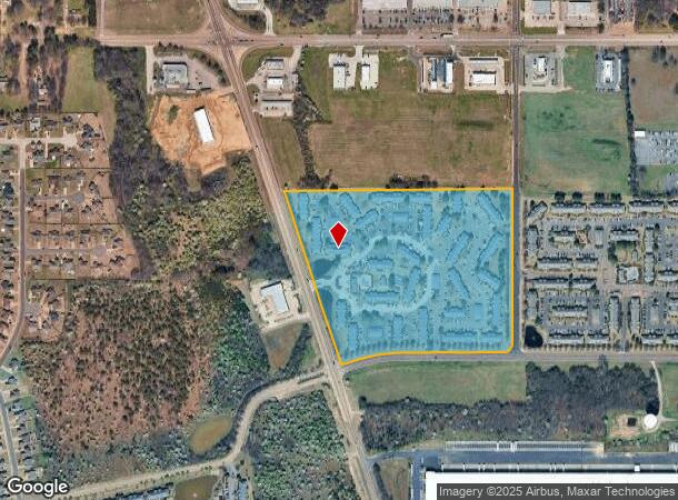  4740 Highway 51 N, Southaven, MS Parcel Map