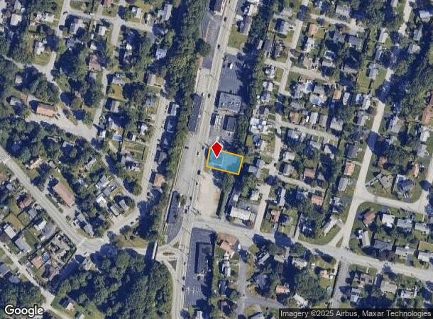  892 Oaklawn Ave, Cranston, RI Parcel Map