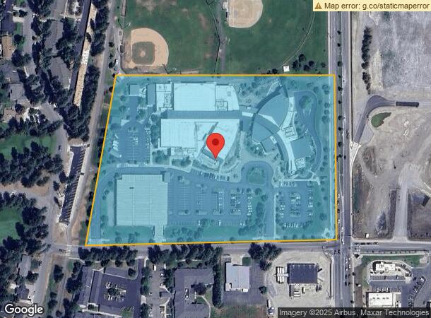  1765 W Golf Course Rd, Coeur D Alene, ID Parcel Map