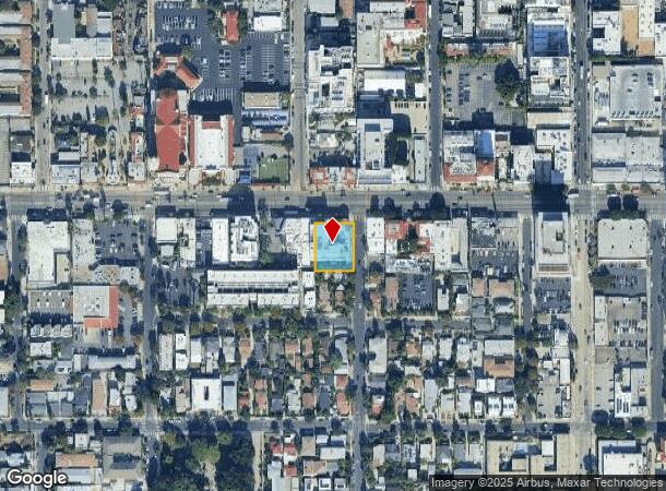  6612 W Sunset Blvd, Los Angeles, CA Parcel Map