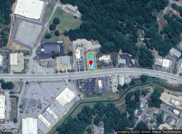 210 Hillcrest Dr, Laurens, SC Parcel Map