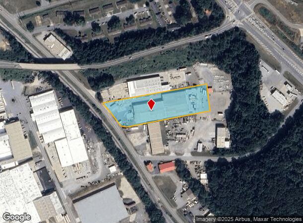  510 S Tennessee St, Cartersville, GA Parcel Map