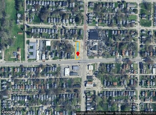  1406 South Ave, Toledo, OH Parcel Map