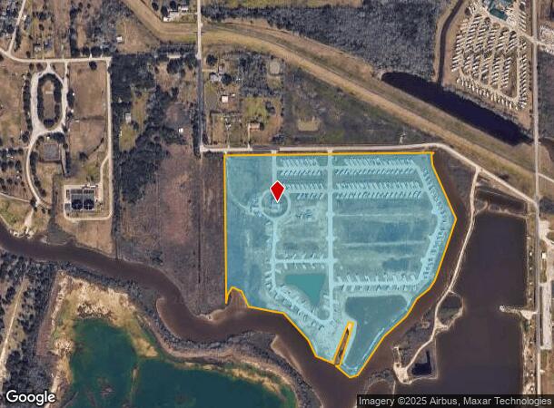 2401 Maxwell St, La Marque, TX Parcel Map