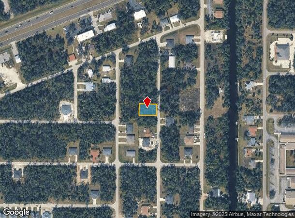 1997 Redmond St, Port Charlotte, FL Parcel Map