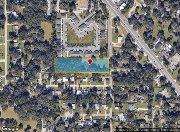1208 Bell Shoals Rd, Brandon, FL Parcel Map