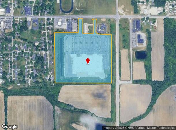  1501 E 29Th St, Muncie, IN Parcel Map