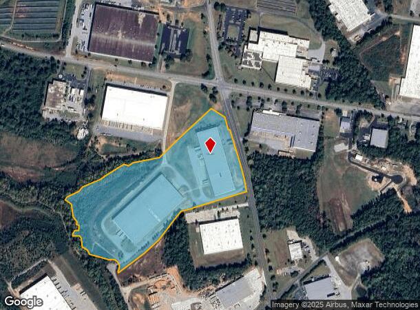 5475 N Blackstock Rd, Spartanburg, SC Parcel Map