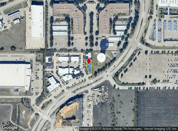  6851 Communications Pky, Plano, TX Parcel Map