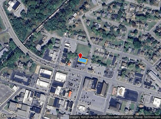  107 N Maple St, Vinton, VA Parcel Map