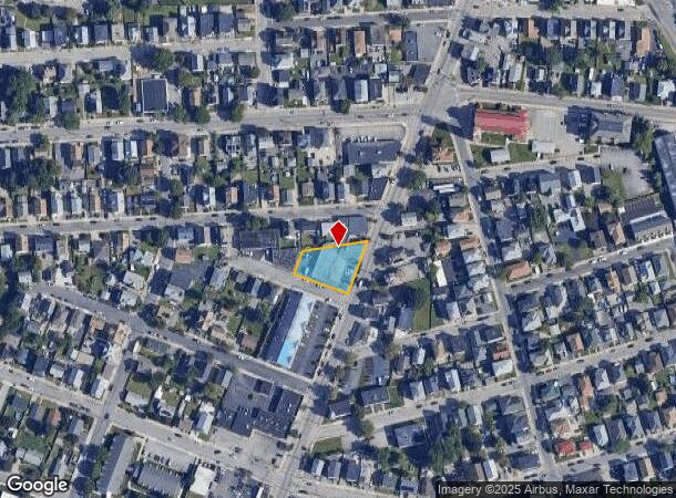  10 Locust St, Pawtucket, RI Parcel Map