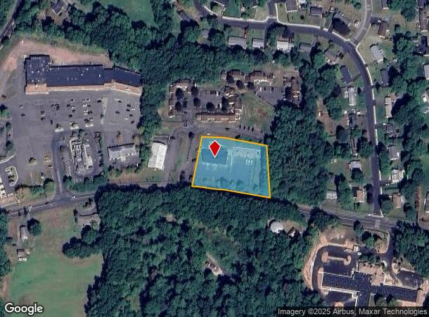 603 Hazard Ave, Enfield, CT Parcel Map
