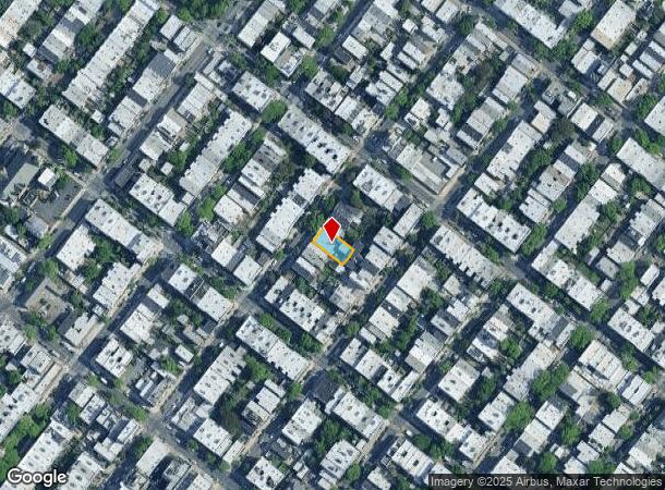  1870 Harman St, Ridgewood, NY Parcel Map